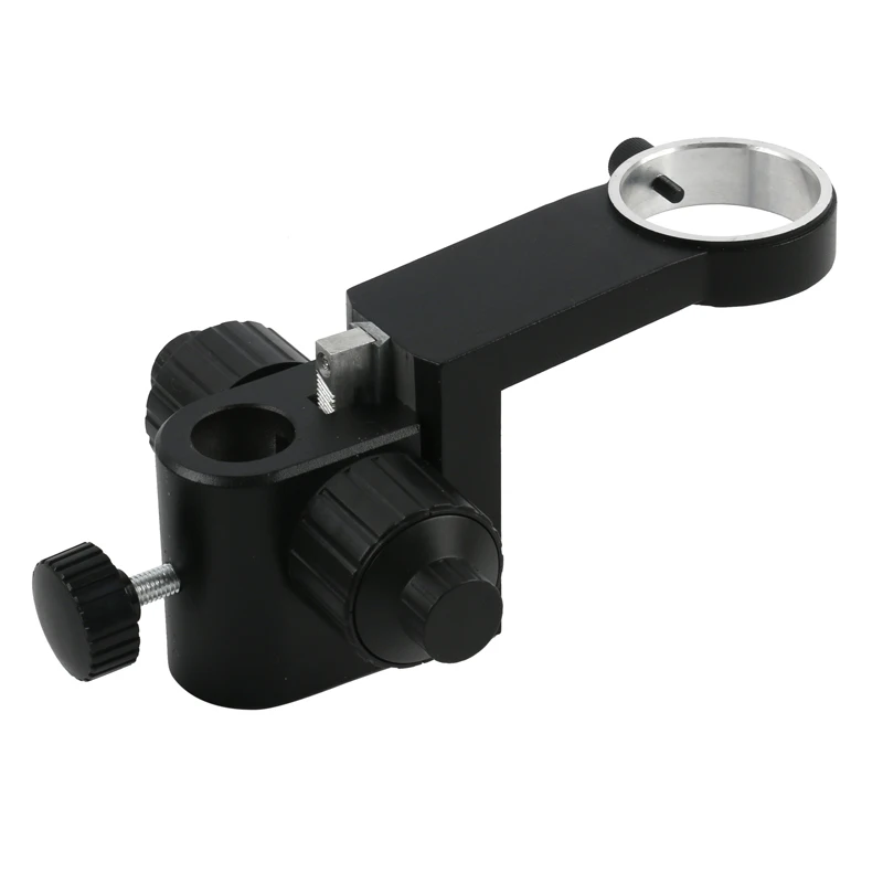 Промышленный монокулярный объектив камеры микроскопа круговая Фокусирующая рамка 50 мм тонкая ручка регулировки тонкой регулировки кронштейн
