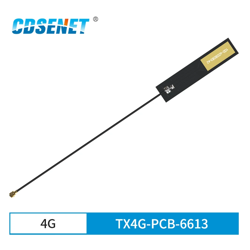 10pcs 4G LTE 5dBi PCB Internal Antenna TX4G-PCB-6613 CDSENET IPEX-I Interface Small Size Self-adhesive for Wireless Module