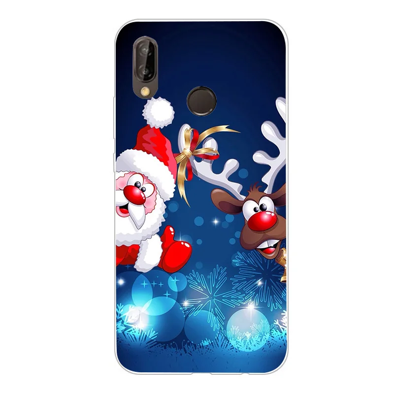 Лаванда Рождественский чехол для huawei Honor 10 Lite, аксессуары для телефонов, чехол для huawei P30 P20 Pro P Smart Y5 Y6 P20 Lite чехол - Цвет: Лаванда