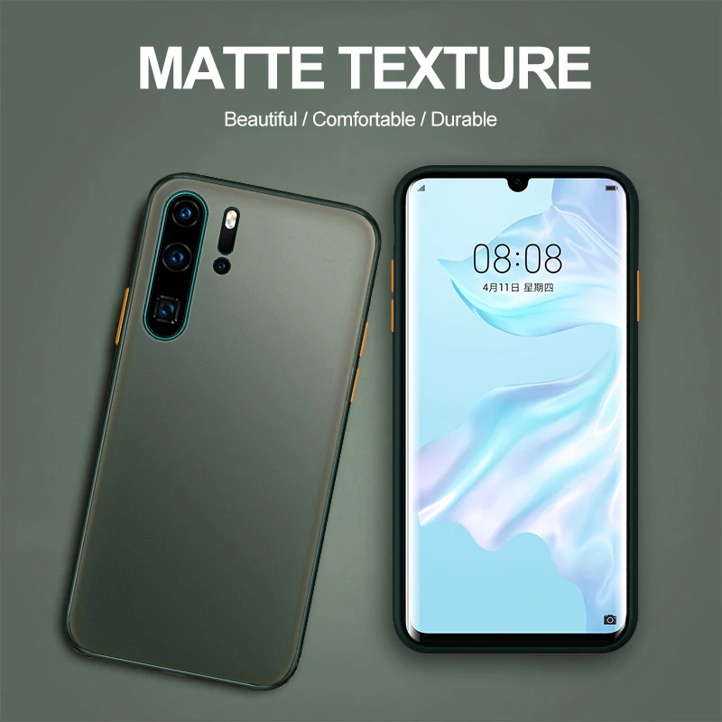 Противоударный защитный чехол бампер для телефона huawei p30 lite light mate 30 pro мягкая