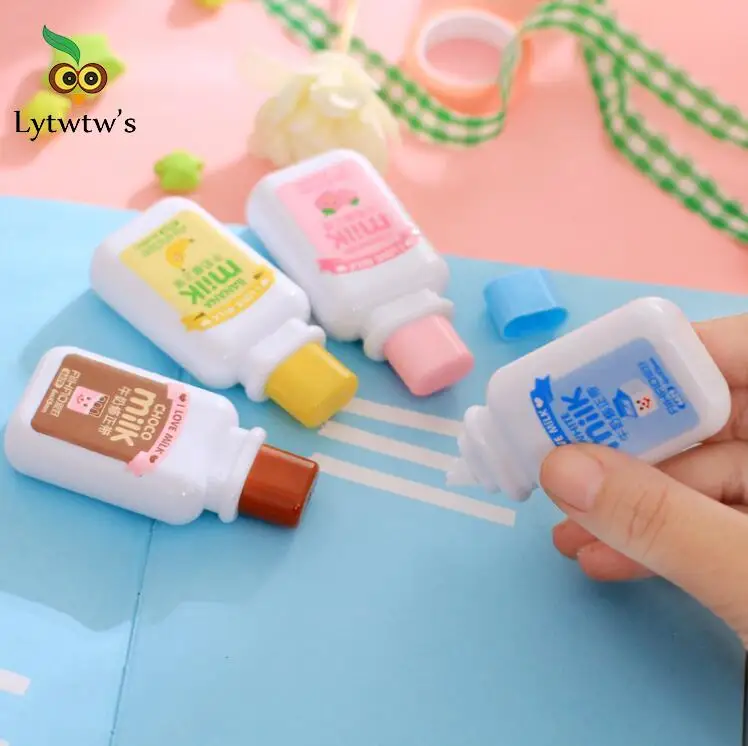 1 Piece Cute Kawaii Cartoom Milk Bottle Correction Tape