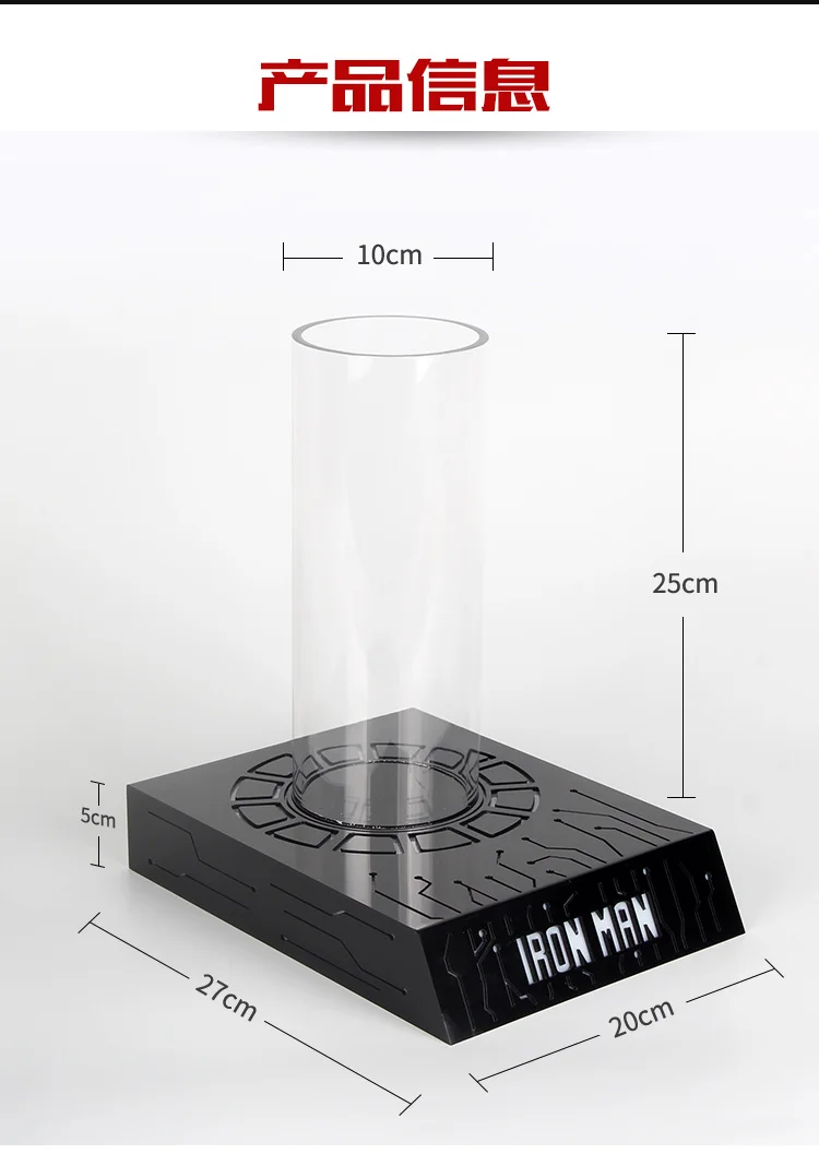 1:1 масштаб Железный человек MK46 маска шлем автоматический ВКЛ-ВЫКЛ окружность головы до 62 см освещенное украшение для платформы Модель SM29