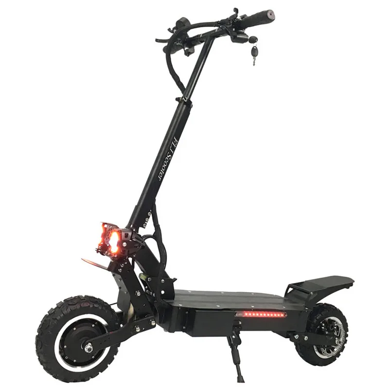 

FLJ Powerful Electric Scooter 60V 5600W 11inch Off Road Big Wheel fast charge Motor e scooter kick Foldable adults Scooters