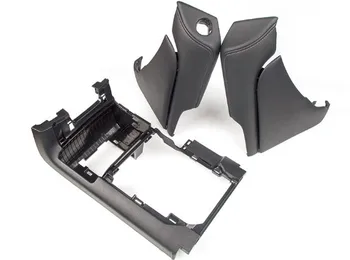 

Upgrade For Land Cruiser LC200 Black Interior Gear Panel Leather Trim
