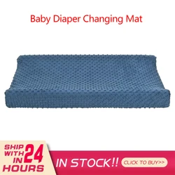 Tapis à langer pour bébé, housse de matelas pliable Portable pour nourrissons, tapis de sol de voyage, housse de coussin réutilisable 
