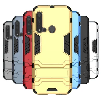 

3D Armor Iron Man Cover for huawei P40 pro P30 lite P20 p smart z nova 6se 5i 5 4 3i mate 30 20 20x Armor Invisible bracket case