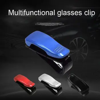 

S Shape Eyeglasses Clip Sunglasses Holder Car Ticket Clip Card Holder Universal Sun Visor