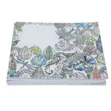 Английское издание, Волшебная лесная живопись, рисование, раскраска для детей, детей, снятие стресса, художественная поставка