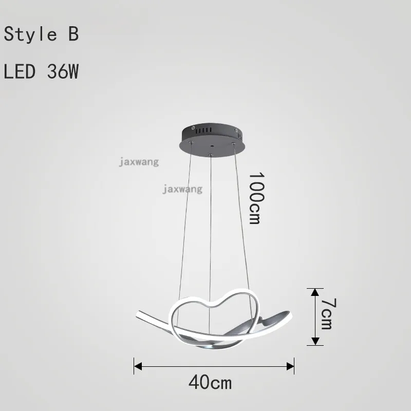 Светодиодный скандинавские алюминиевые подвесные светильники современные железные спальни Лофт светильники люстры креативные подвесные светильники кухонные аксессуары
