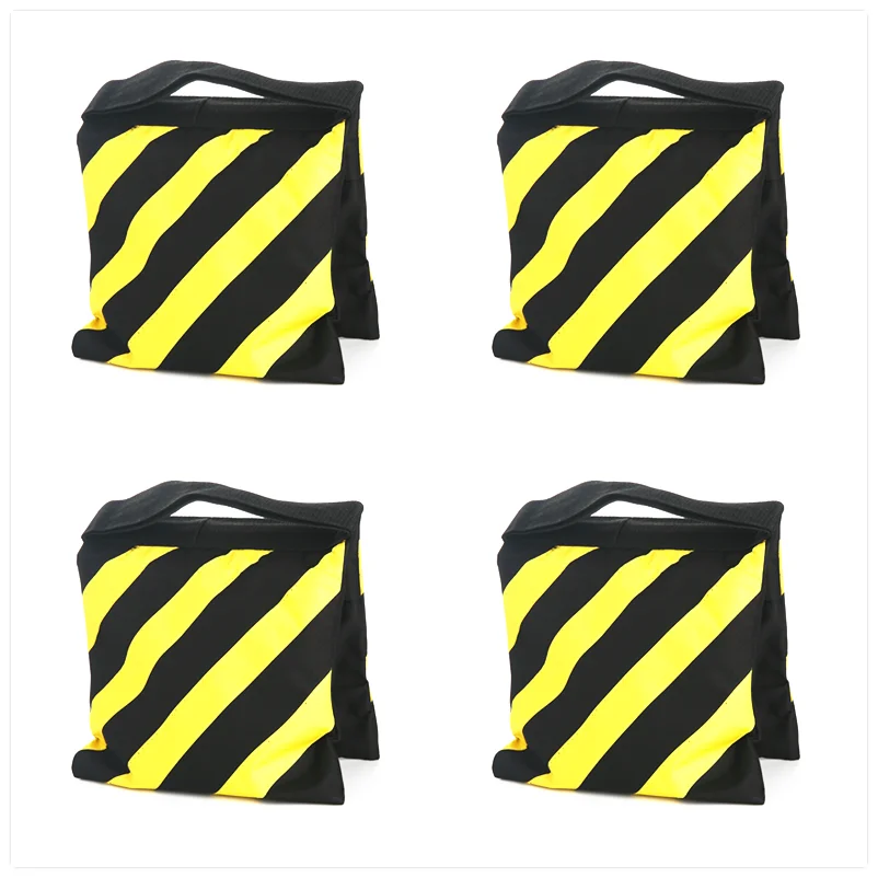 4-Pack пустая сумка для фотографий студия видео для съемок фильмов мешок песка Saddlebag-9x10inches/23x25сантиметров, 20 фунтов нагрузки