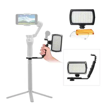 

LED Camera Light LED Dimmable Light With Other Accessories For DJI OSMO Zhiyun Smooth 4 Feiyu For GoPro