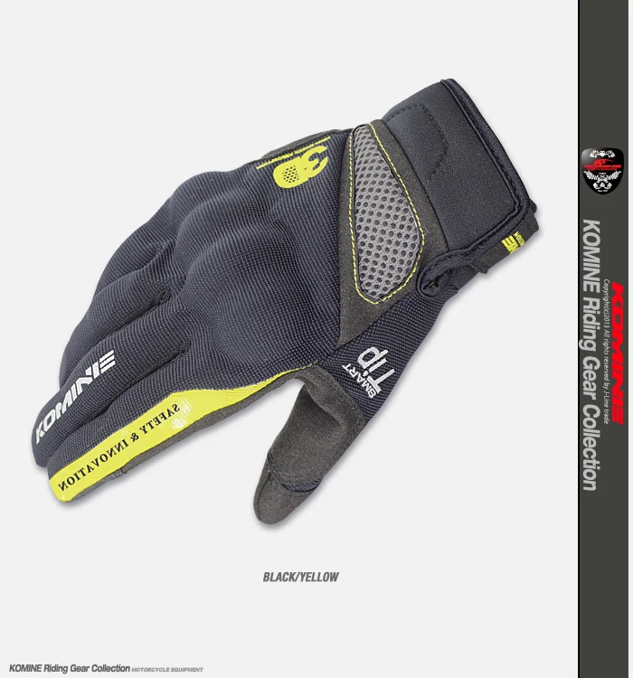 KOMINE GK-163 3D перчатки для езды на мотоцикле дышащие перчатки