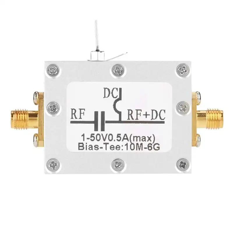 RF Biaser Bias Tee 10 МГц-6 ГГц радиочастотный коаксиальный усилитель с низким уровнем шума модуль для HAM Radio RTL SDR LNA