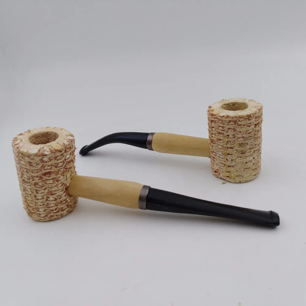 Новый 1 шт. оригинальный кукурузный cob курительная трубка табачная труба как