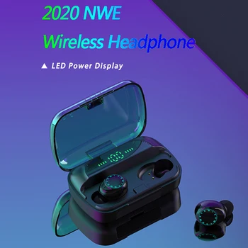 

NEW F9-9 Smart touch true wireless bluetooth TWS 5.0 earphones with micphone sport waterproof earbuds noise cancelling headset
