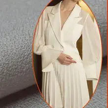 Rayon Suspender Shirt Cotton Silk Fabric Water Wash Cotton Elastic Fabric Women's Dress Spring And Summer Breathable