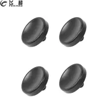 4x câmera metal botão de liberação do obturador côncavo/superfície convexa para fujifilm xt3 xt30 xt20 para leica m série micro slr câmera