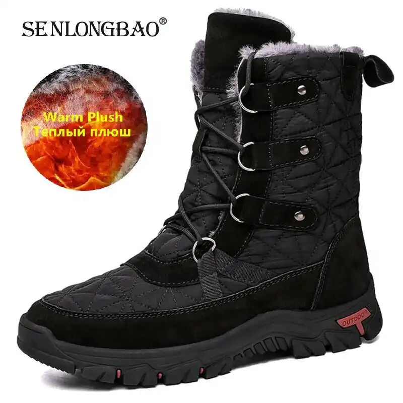 Botas de nieve impermeables hombre Outlet