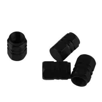 

4 Pcs/Pack Compact Aluminum 9mm Dia. Tyre Wheel Rims Air Valve Stem Caps Cover Car Truck Motocycle Bike Tire Tyres Accessories