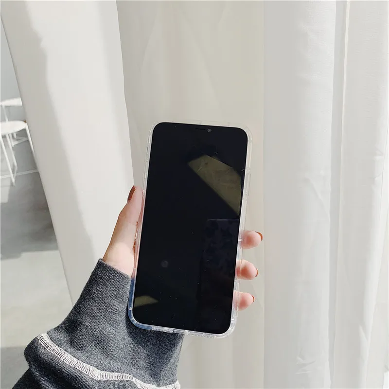 INS корейский милый чехол для телефона с рисунком медведя для iphone 7 X XR XS MAX 11 Pro Max 8 7 Plus Мягкий силиконовый чехол из ТПУ