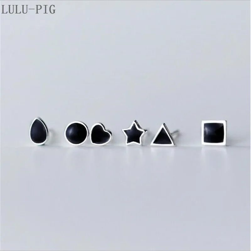 LULU-PIG Новый Серебряный rcolorkorea вариант красивой пятиконечной звезды треугольной