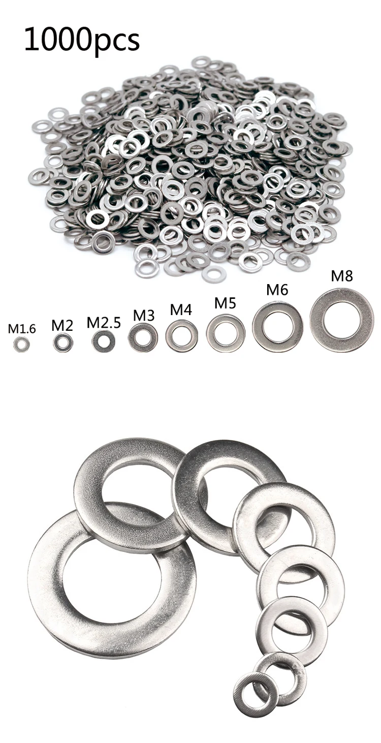 metal para parafuso, M1.6, M2, M2.5, M3,