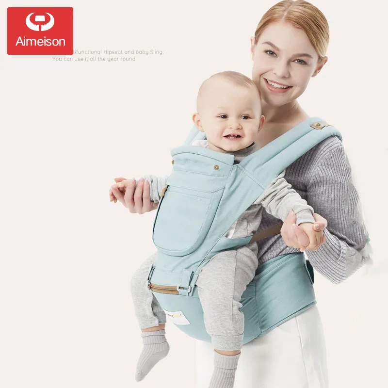 

High-quality front and back multi-functional baby cross strap is stylish, safe, comfortable and lightweight with a stool ABD005