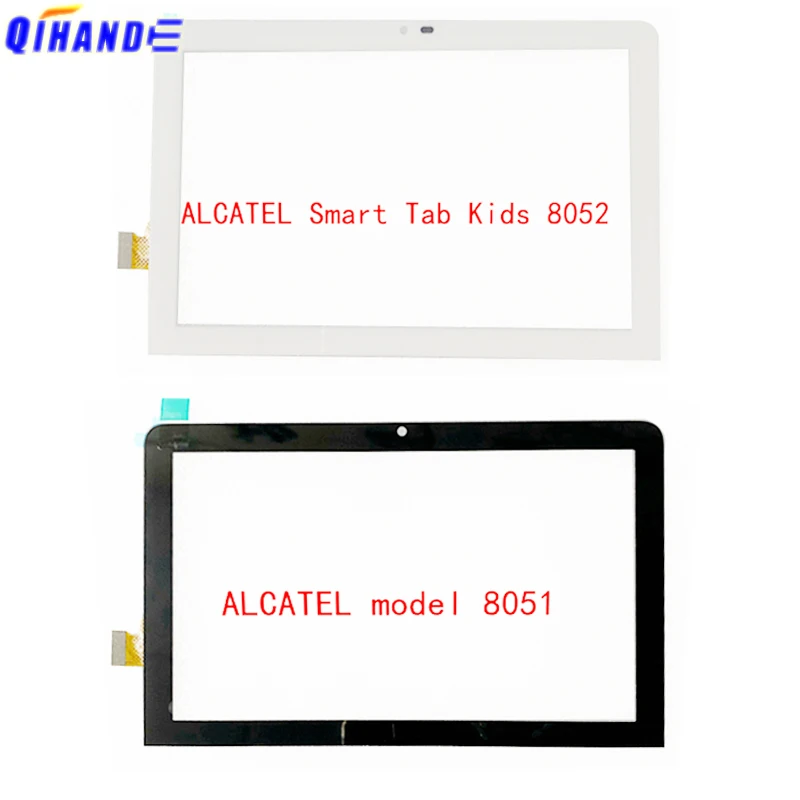 Nuevo 7 pulgadas táctil para ALCATEL 8052 TKEE Smart Tab niños/ALCATEL tcl 8051Tablet Digitalizador de pantalla táctil de Panel de vidrio