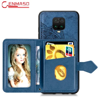 

For Xiaomi Redmi Note 9S Case Luxury Car Magnetic Flip Bracket Wallet Cover For Redmi Note 9 8 8T K30 CC9 Pro Max Anti-fall Case