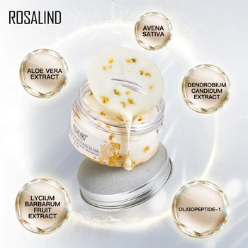 

ROSALIND Gold Osmanthus Hydrogel Eye Patches Mask Collagen Anti Wrinkle Moisturizing Patches Under The Eyes Mask For Face Care