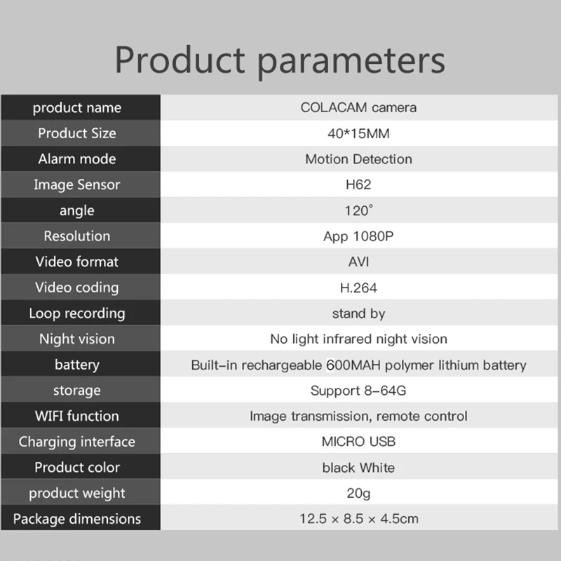 Домашняя безопасность wifi 1080P ip-камера Беспроводная мини инфракрасная камера ночного видения Обнаружение движения Экшн-камера сенсор видеокамера рекордер