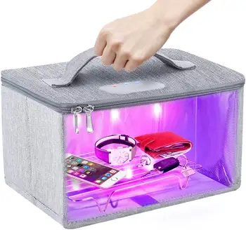 

Nail UV Light Sterlizer Box Portable Multifunction Drying Underwear Disinfection Machine Makeup Phone Masks Desinfection Tools
