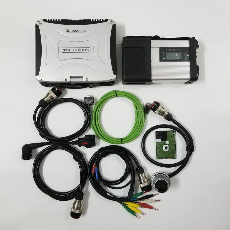 Wifi MB Star C5 SD Подключение Compact 5 с CF19 toughbook Star диагностический ноутбук+ HDD V2019.03 x-вход V-eдиамо для SD C5
