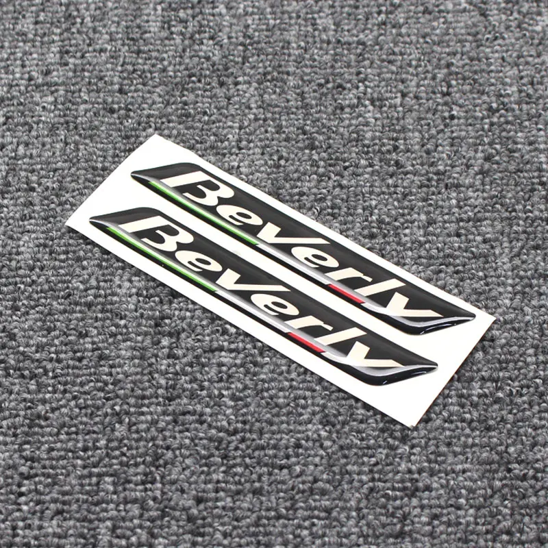 For Piaggio Beverly 125 300 350 500 Scooter Motorcycle 3D Waterproof Sticker Body Shell Decal Protector Fairing Emblem sticker