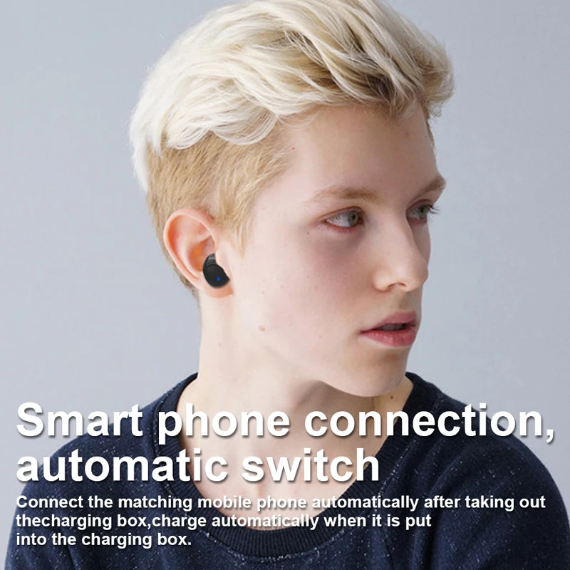 Новинка 2020 TWS Bluetooth наушники pottнар басовая гарнитура шумоподавляющие