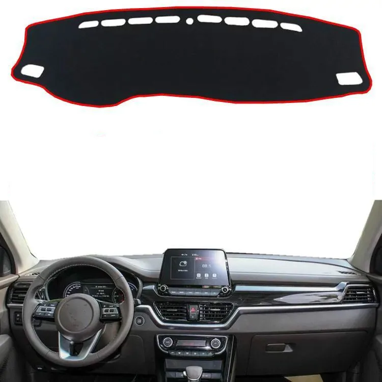 

For Kia sportage R 2018 2019 Dashboard Cover Sun Shade Non-slip Dash Mat Pad Carpet Car Stickers Interior Accessories