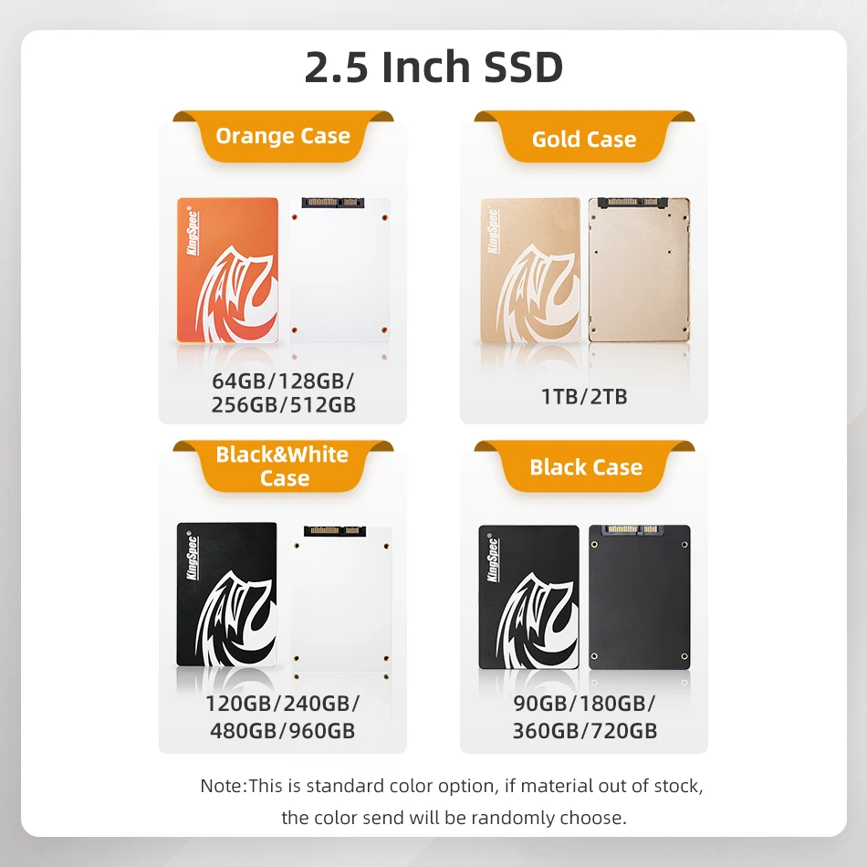 KingSpec hdd 2 5 ssd 120 ГБ 240 480 SSD SATA III 3 6 ГБ/сек. Внутренний твердотельный накопитель