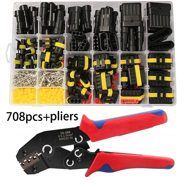 708pcs and pliers