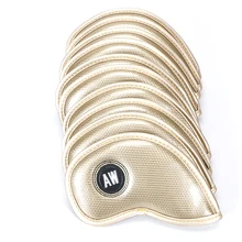 Мазель Спорт 10 шт. из искусственной кожи Гольф Железная Голова Чехлы Набор Железный клуб головной убор для большинства брендов