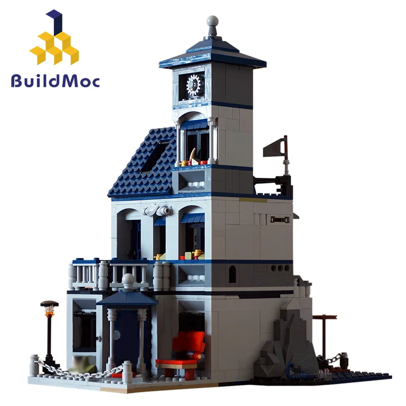 

BuildMOC 70617 Modular Secret Hideout Castle Haunted House Fit Model Building Blocks Bricks Kid Gift Birthday