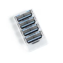 LanJieLi Man/Women Manual Shaving Razor Blade with Trimmer Back 3 Blade 4pc/Set Men's razors Also Professional Shaving for Ladie LanJieLi Man/Women Manual Shaving Razor Blade with Trimmer Back 3 Blade 4pc/Set Men's razors Also Professional Shaving for Ladie