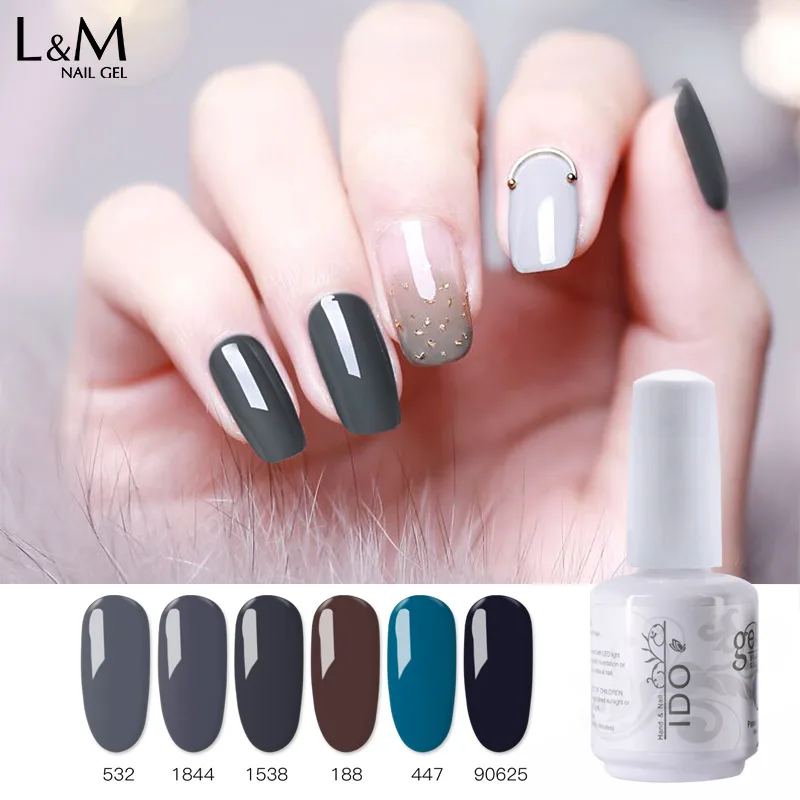 6 шт./партия Классический Гель лак для ногтей|gel varnish|gel polish soak offlacquer uv |