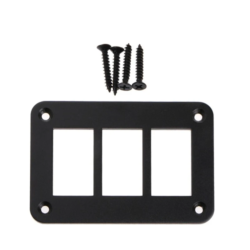 

Panel Housing Plate Mount Holder Fixing Frame 3 Gang ARB/Carling Switch Dash