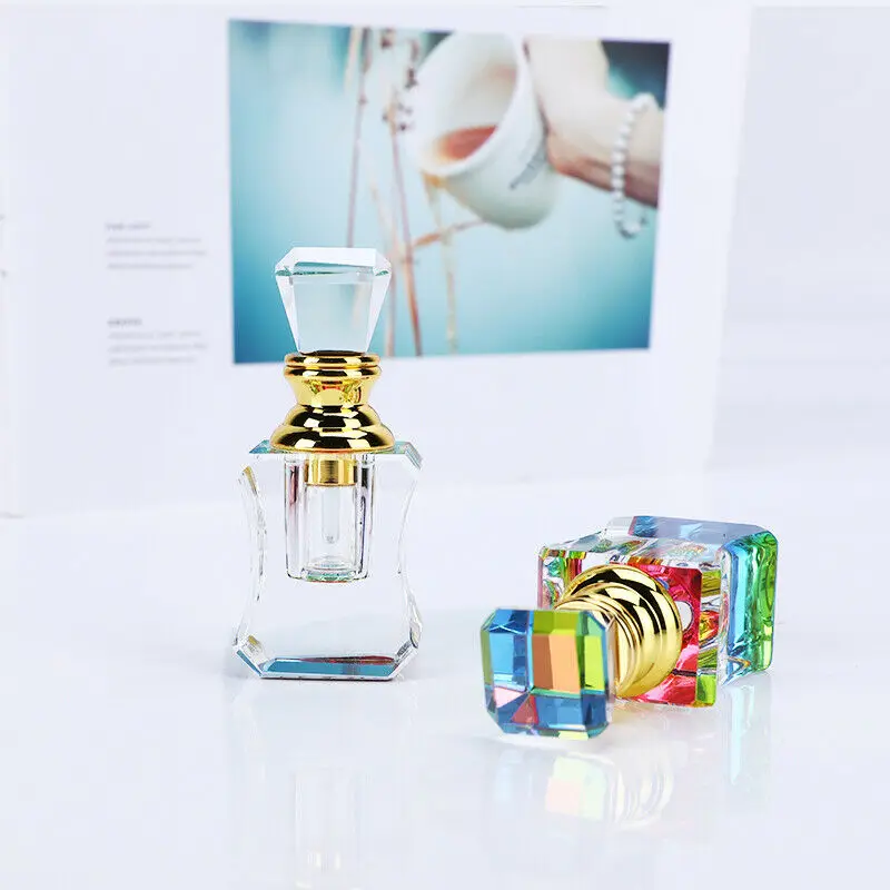 H & D 1 мл винтажный дизайн Декор стиль кристальная бутылка для парфюмерии пустой многоразовый макияж бутылка подарки на свадьбу, день