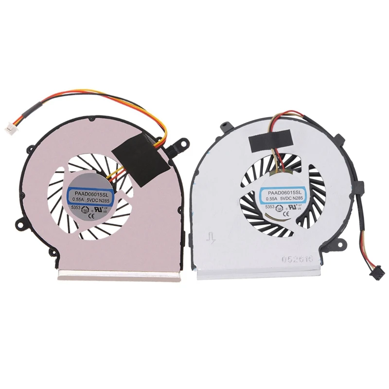 Вентилятор охлаждения для Msi Ge62 Ge72 Gl62 Gl72 Pe60 Pe70 Series Paad06015Sl 1 процессора и вентилятор