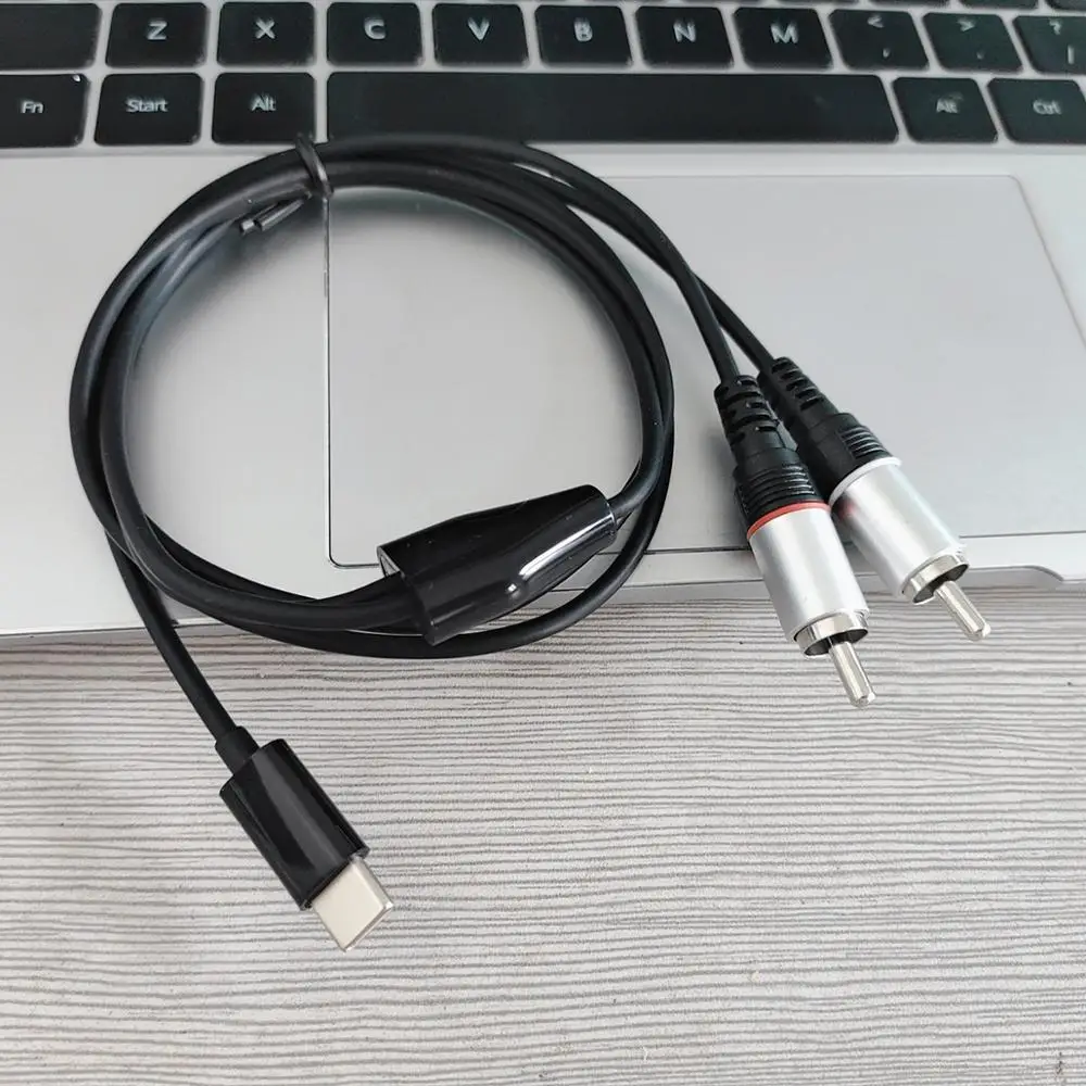 1 м 3 фута USB C RCA аудио кабель Type к 2 2rca Jack кабель|Кабели VGA| |