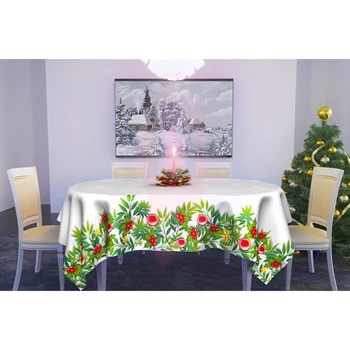 

Tablecloth "Snow is spinning" 145x180 cm, gabardine