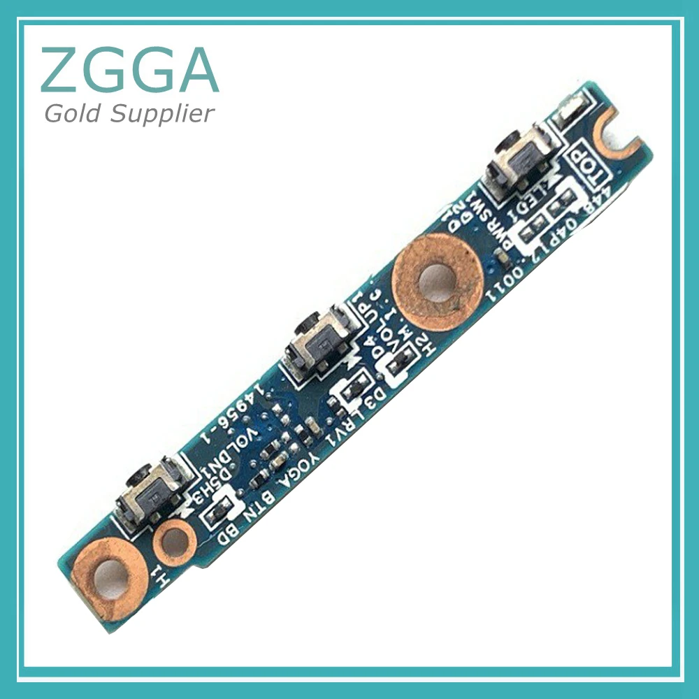  Original New Volume Adjustment Board For Lenovo Thinkpad X1 Yoga 1st Laptop Power Switch Button Boa