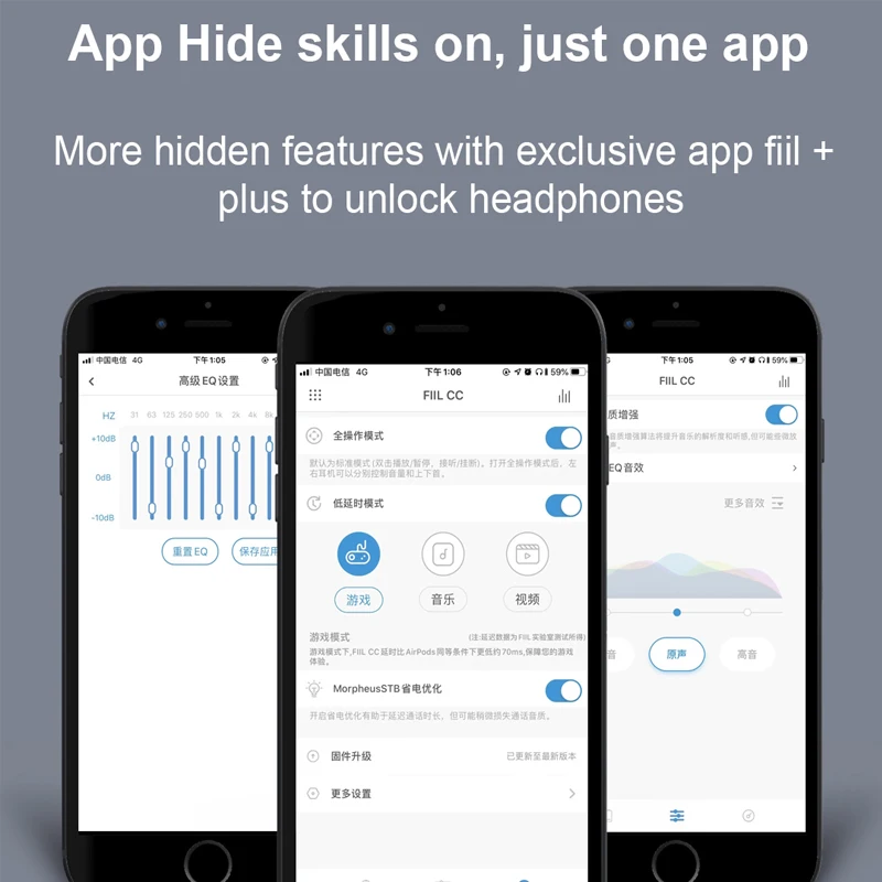 FIIL CC TWS Wireless Bluetooth Earphones Noise Reduction Sport Headphone Bluetooth 5.0 With Microphone For Xiaomi Iphone Huawei