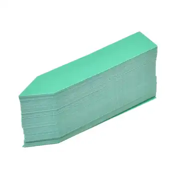 

ELEG-100 Pcs Plastic Plant Seed Labels Pot Marker Nursery Garden Stake Tags 10cm x 2cm (Green)